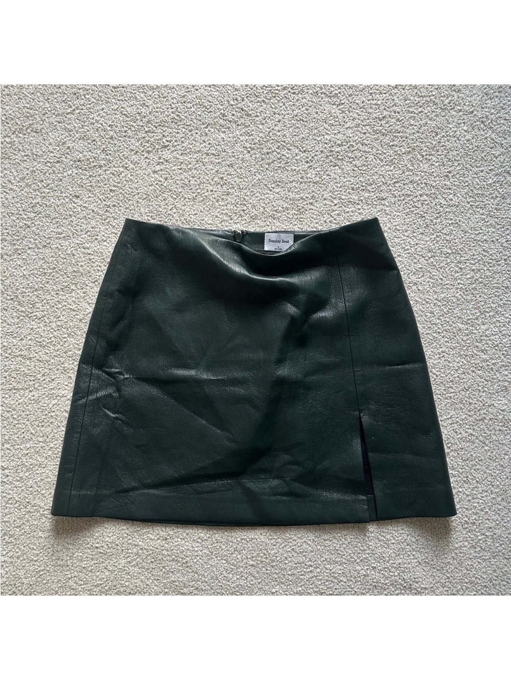 Aritzia Sunday Best Tatiana Mini Vegan Leather Skirt